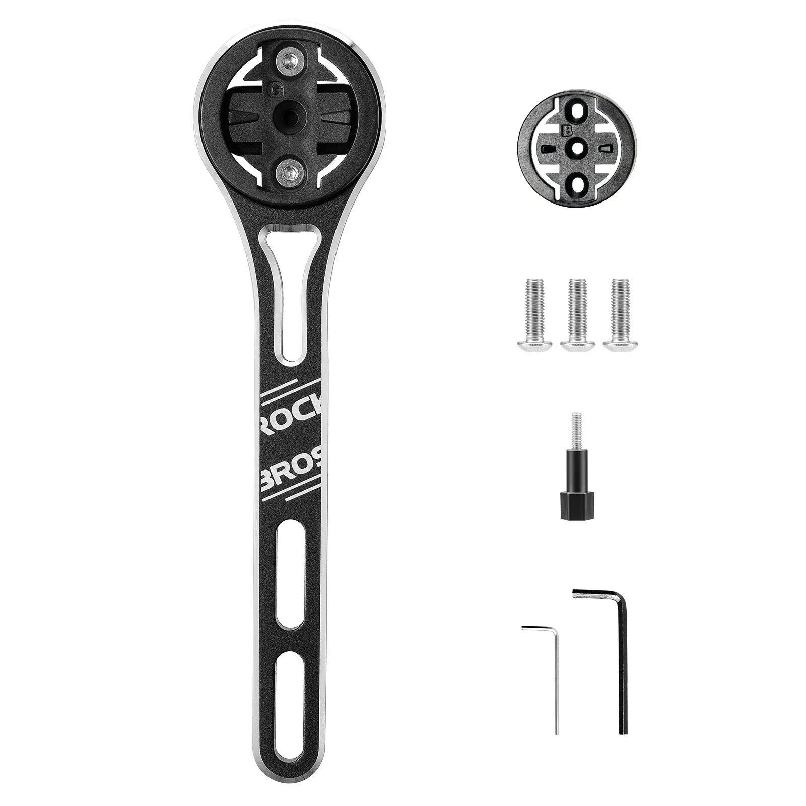 Aero Fahrradcomputer Halterung mit Schnellverschluss Leichtbau Lenkerverlängerungshalterung - Image 11