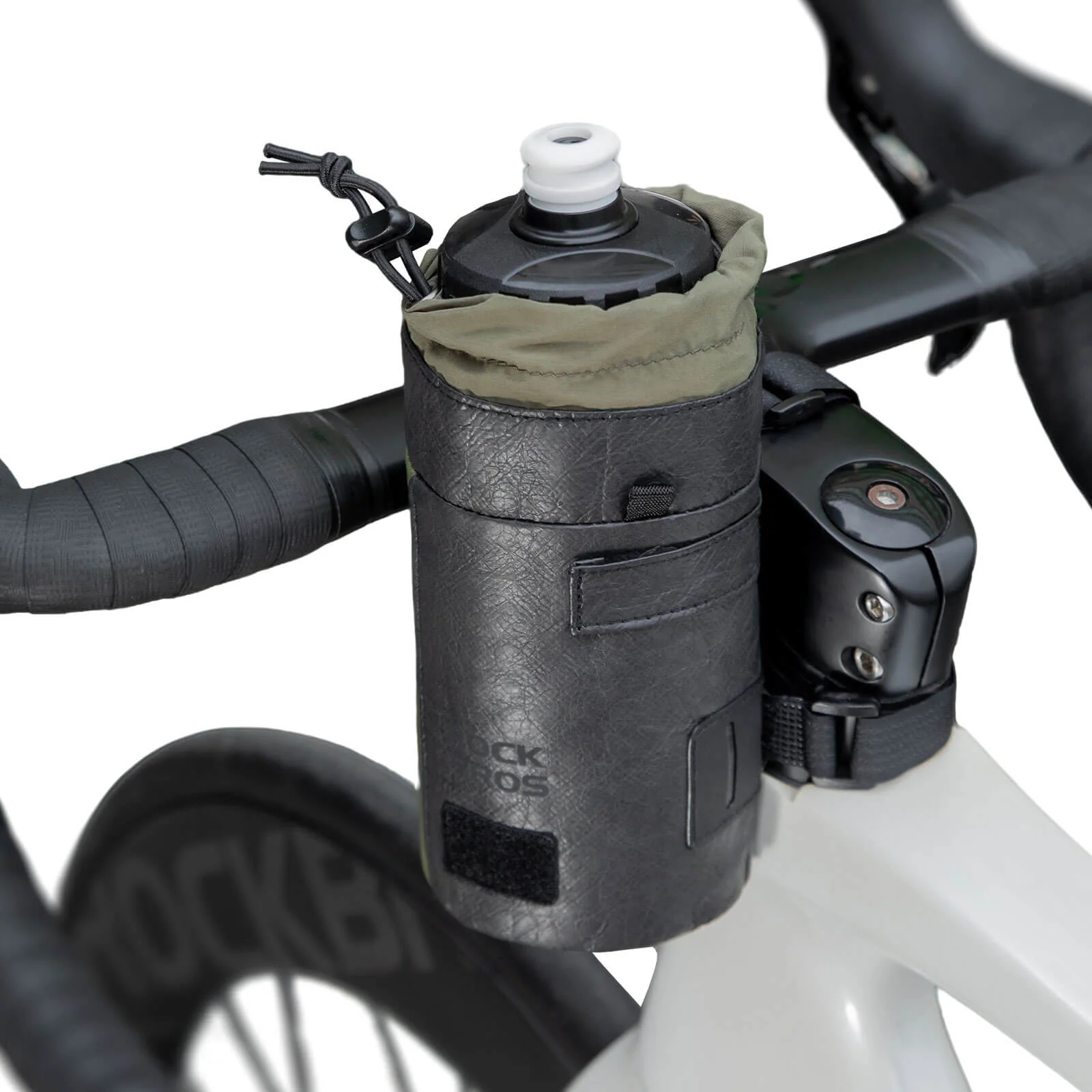 Bikepacking Feedbag Lenkertasche 0,7 L Schwarz-Grün - Image 2