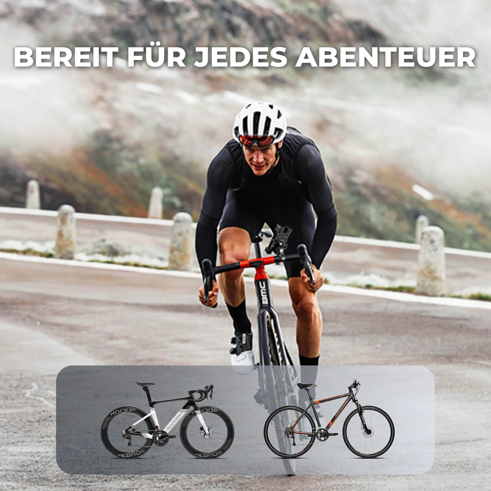 Fahrrad Handyhalterung 360° Drehbar für Handy 4.5~7.2" - Image 9