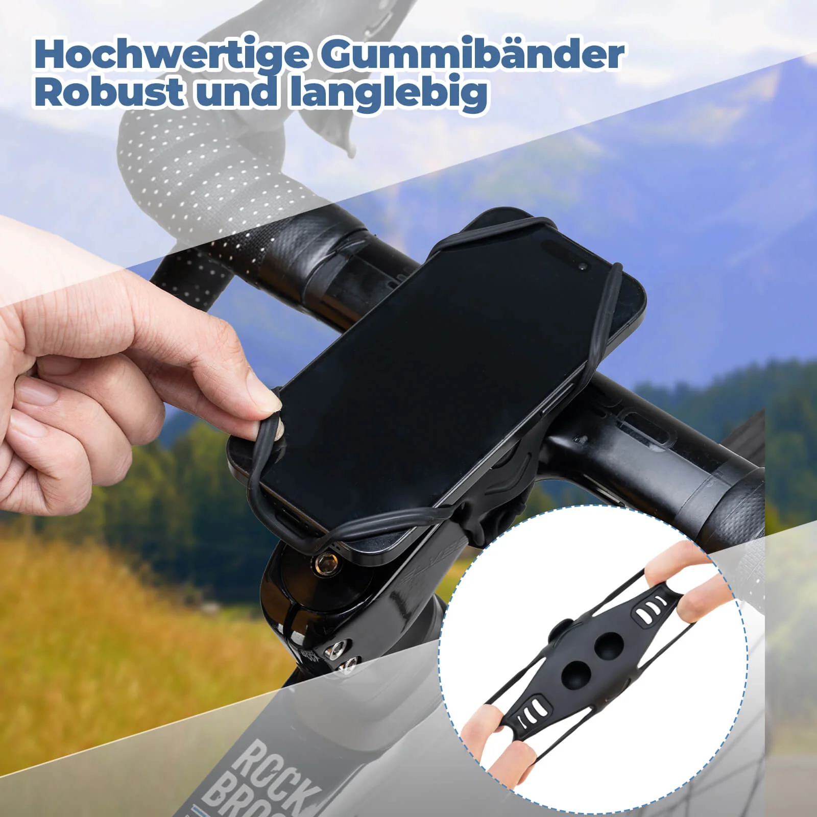 Fahrrad Handyhalterung Flexible Montage für Handy 4-7'' - Image 5