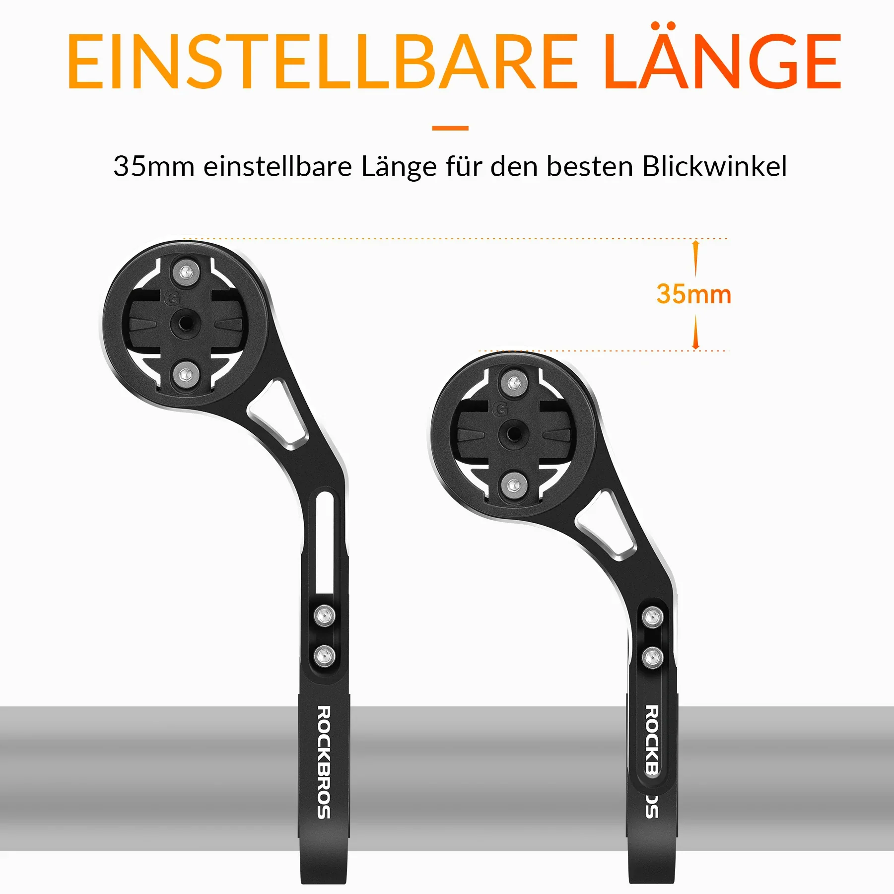 Fahrradcomputer Halterung für 31,8 mm Lenker, Garmin und Bryton - Image 2
