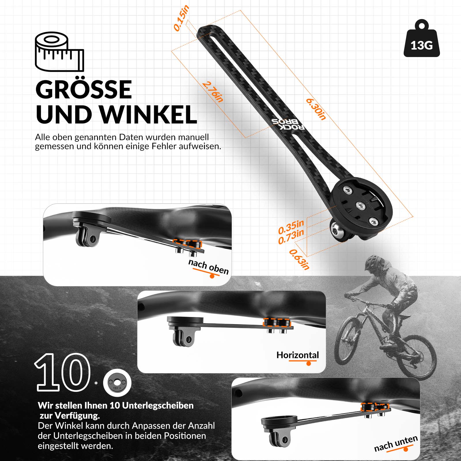 Fahrradcomputer Halterung Lenkerhalterung für Garmin/Bryton/Giant - Image 8