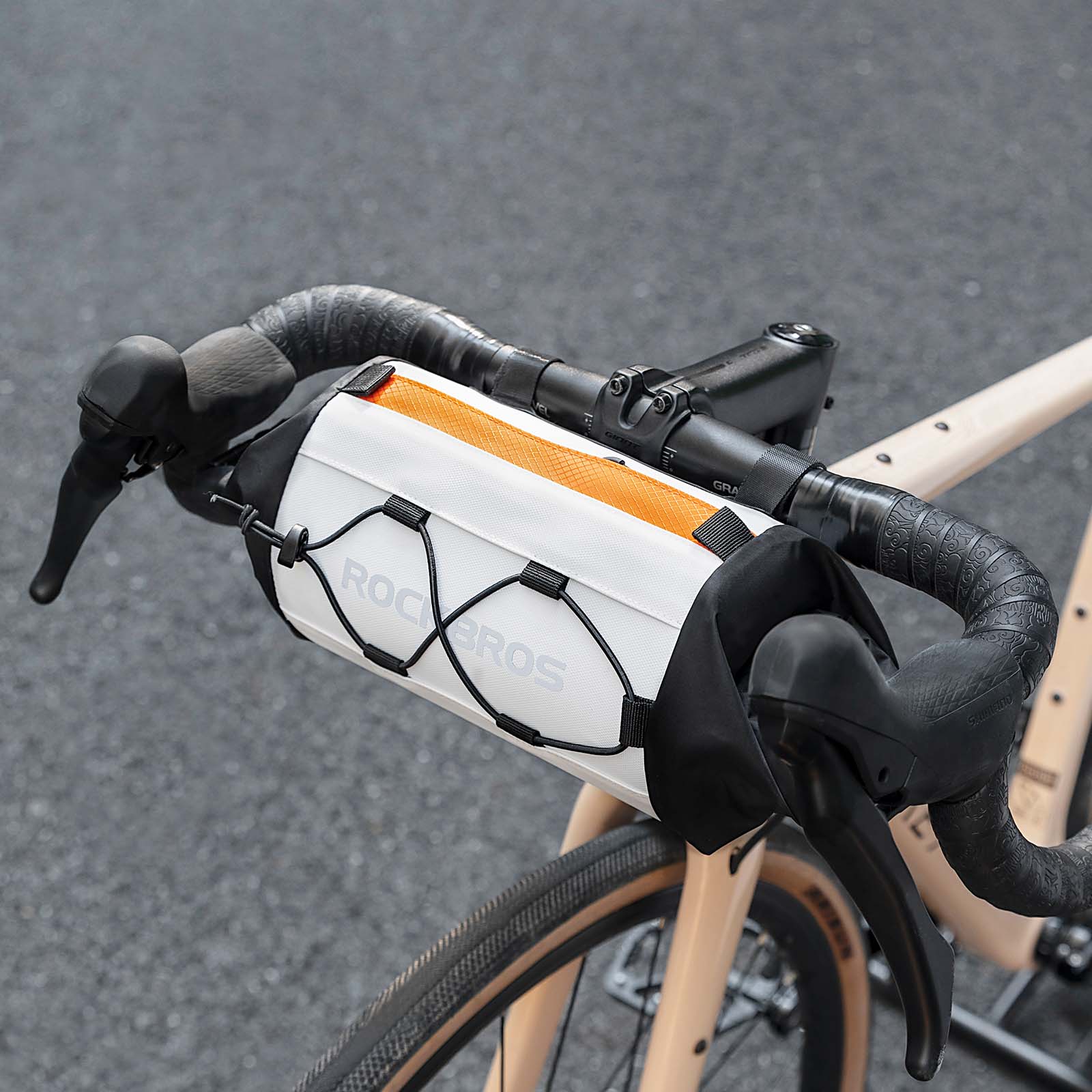 Fahrradtasche Lenkertasche Aufbewahrungstasche mit Schultergurt - Image 4