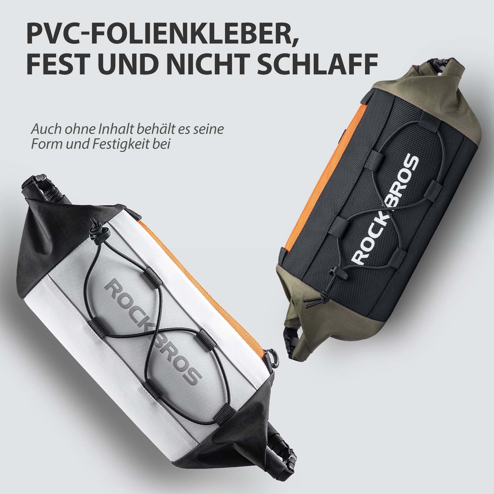Fahrradtasche Lenkertasche Aufbewahrungstasche mit Schultergurt - Image 5