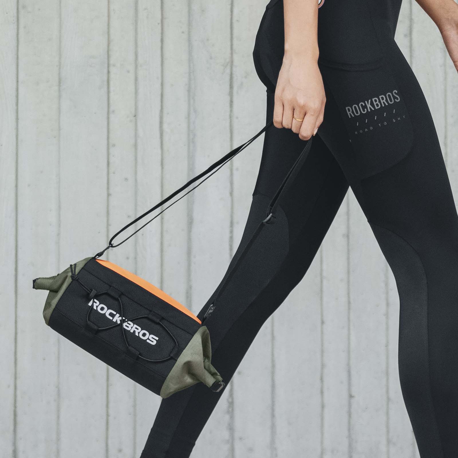 Fahrradtasche Lenkertasche Aufbewahrungstasche mit Schultergurt - Image 9