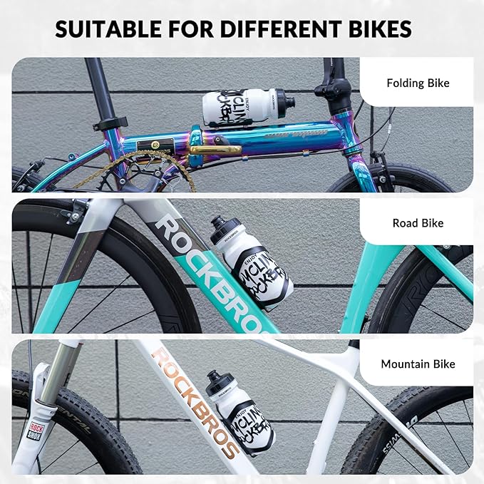 Flaschenhalter Fahrrad Getränkehalter Trinkflaschenhalter Aluminiumlegierung ca. 40g - Image 10