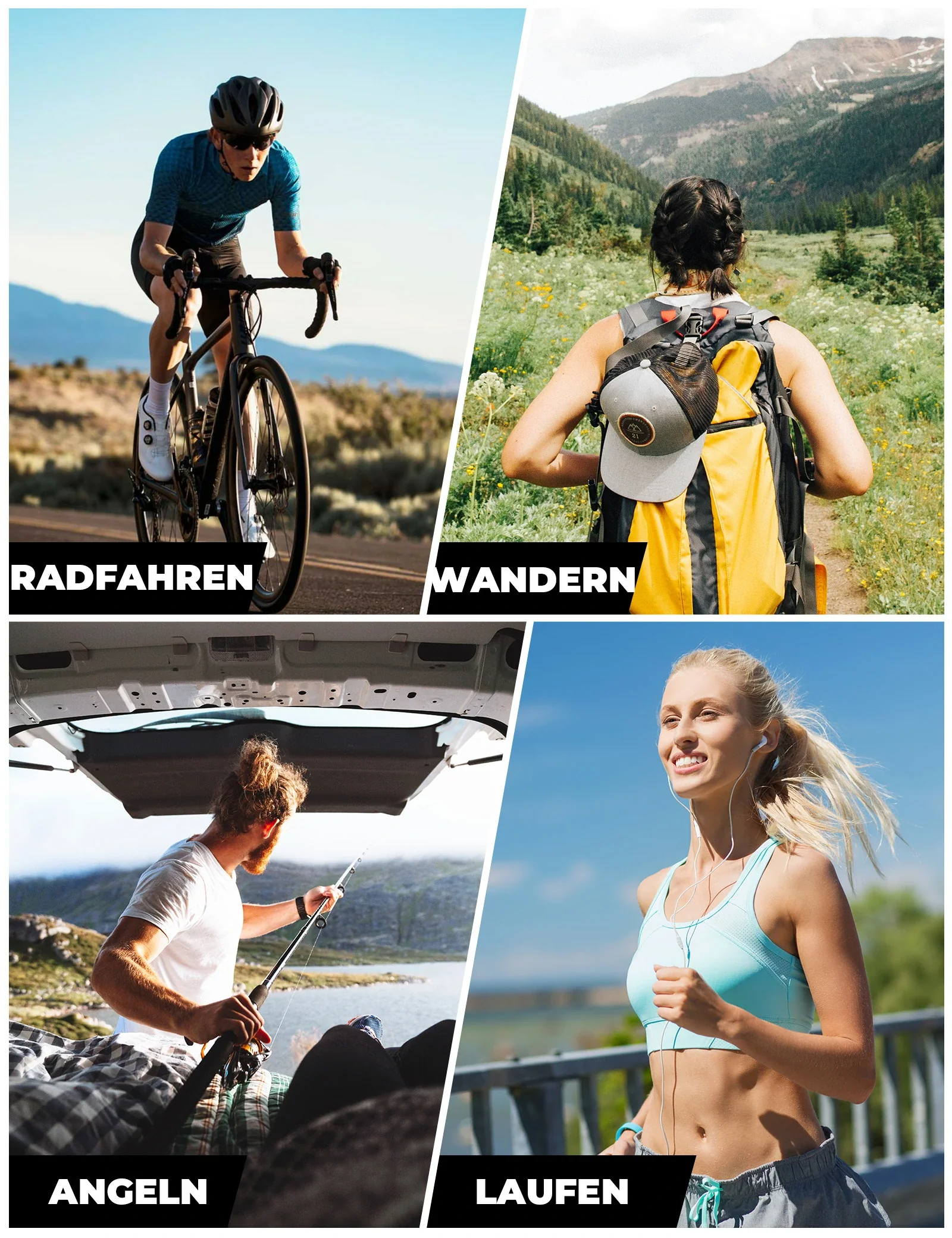 Halbfinger-Fahrradhandschuhe Sommer Elastisch & Atmungsaktiv, Anti-Rutsch- und Dämpfungspolster - Image 8