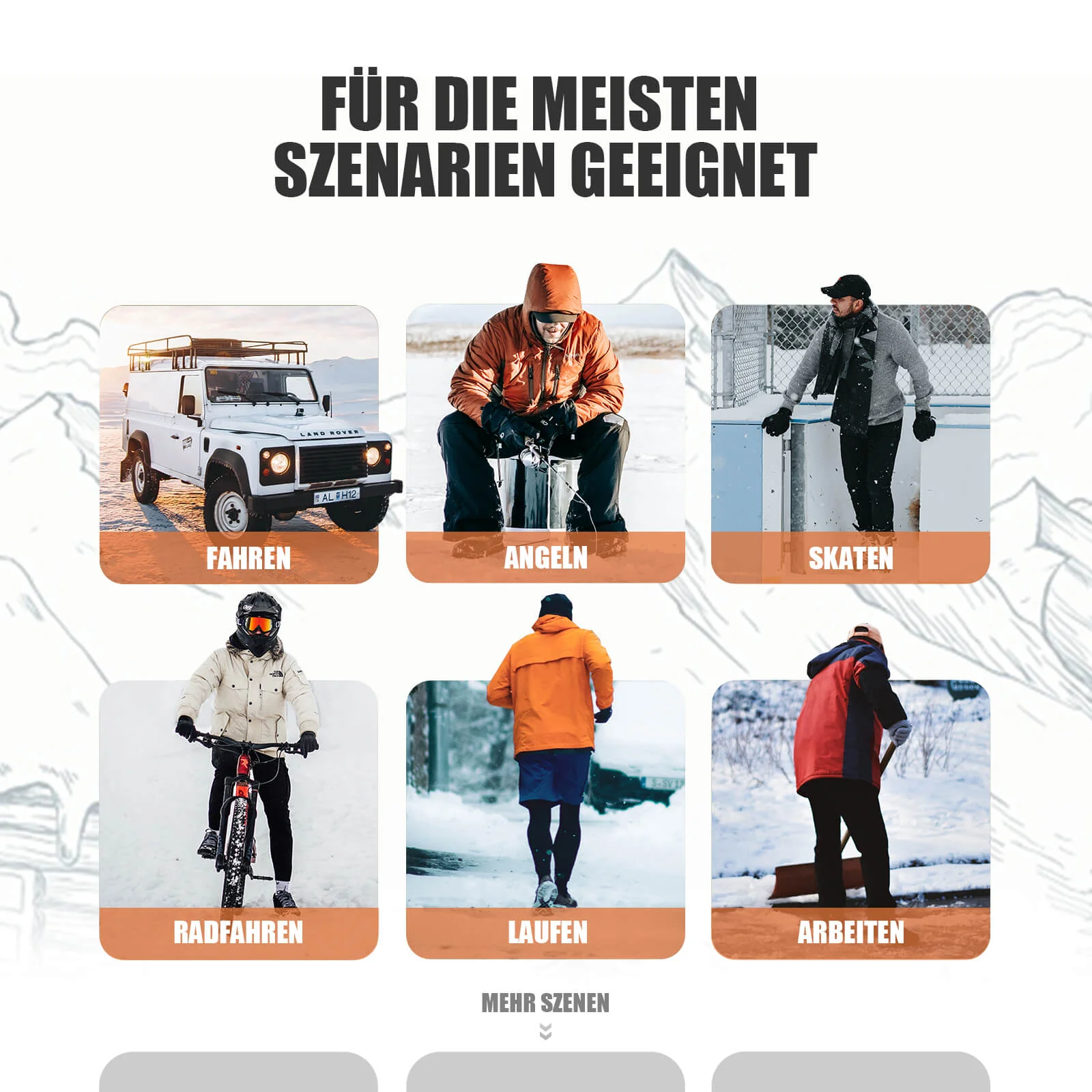 Herbst Fahrradhandschuhe Touchscreen-fähig - Image 8