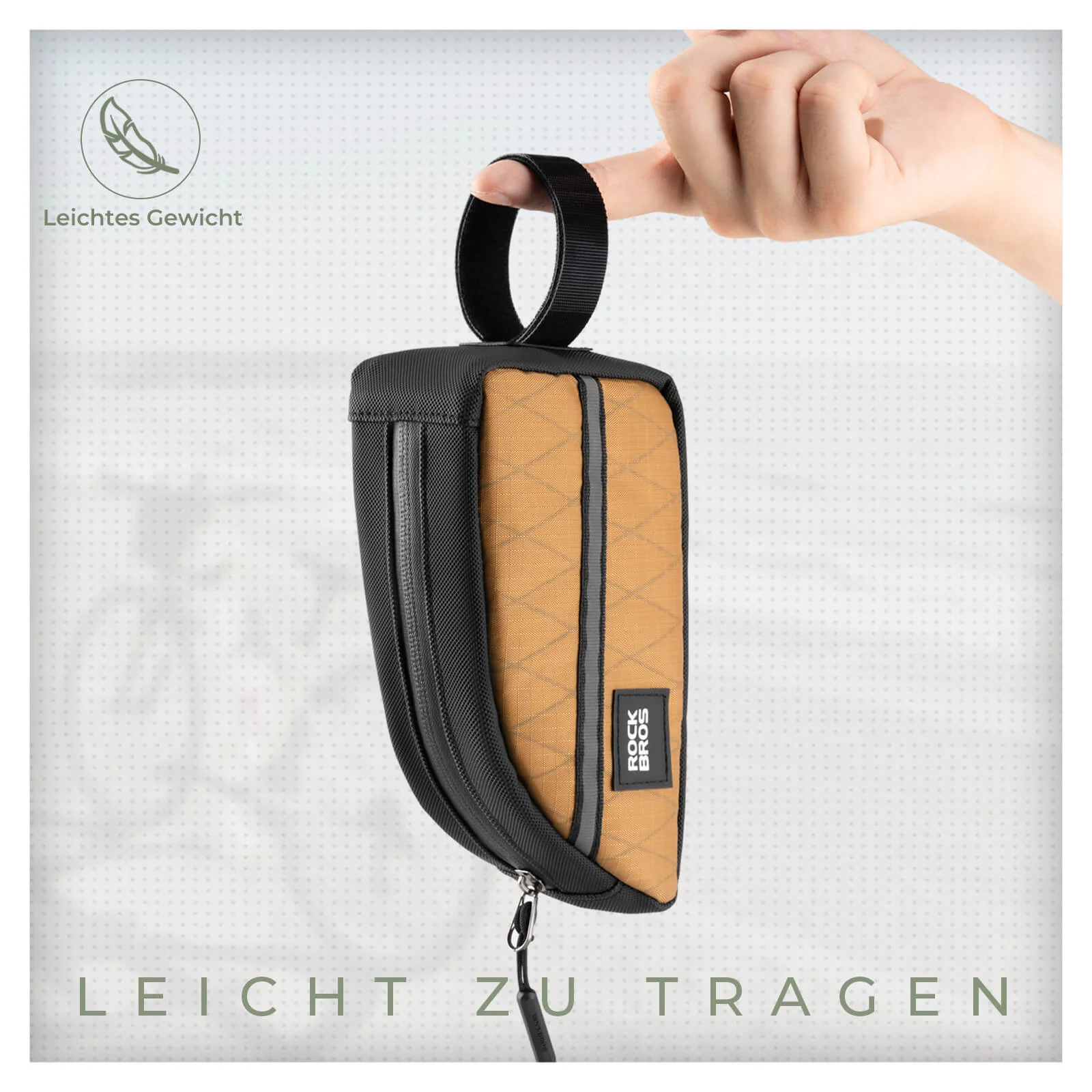 Oberrohrtasche 0,8L Leicht für Klapprad Falträder - Image 15