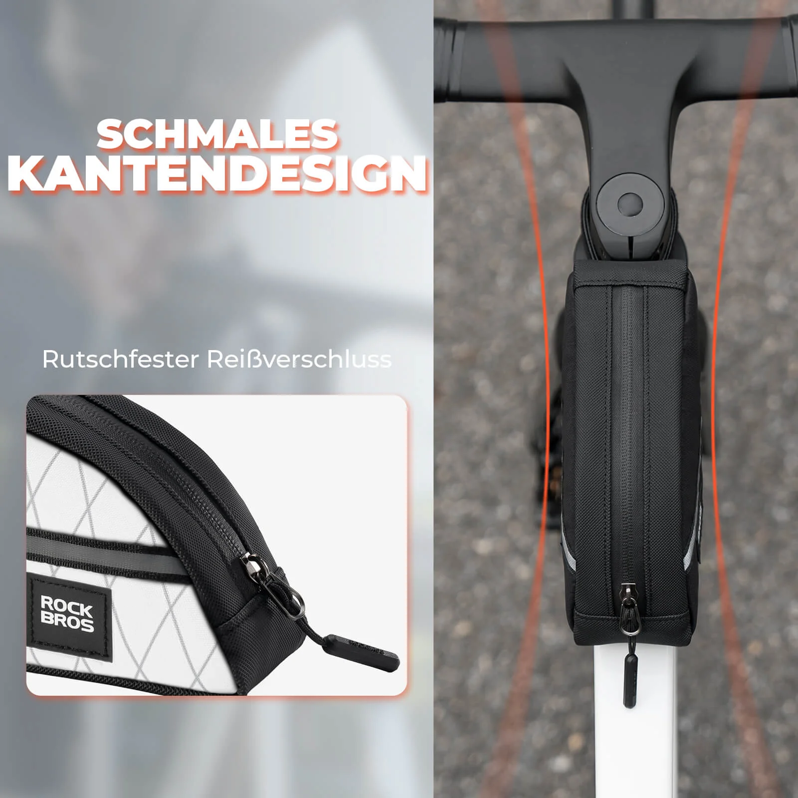 Oberrohrtasche 0,8L Leicht für Klapprad Falträder - Image 22