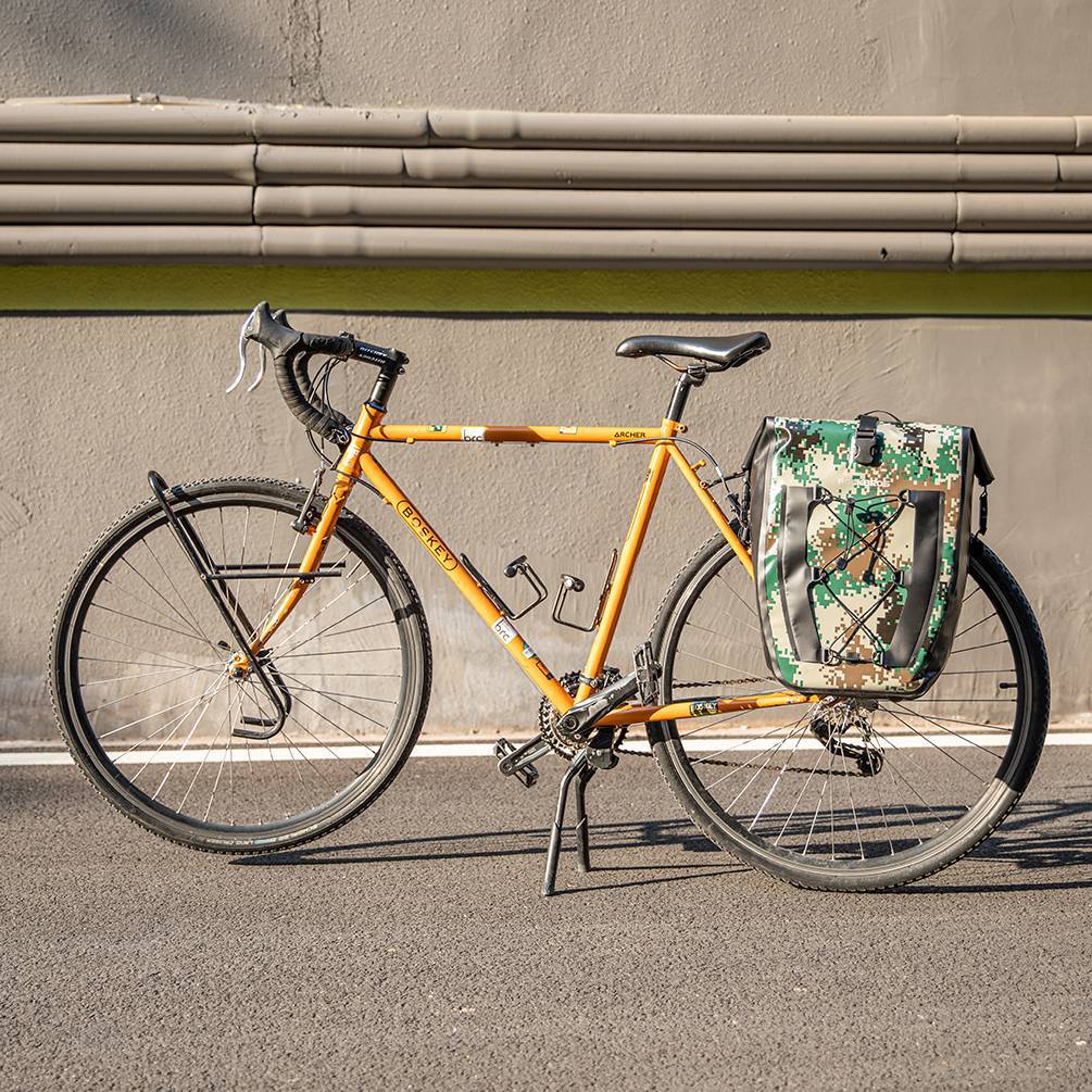 ROCKBROS 100 % wasserdichte Transporttaschen mit Netztasche 27L - Image 17