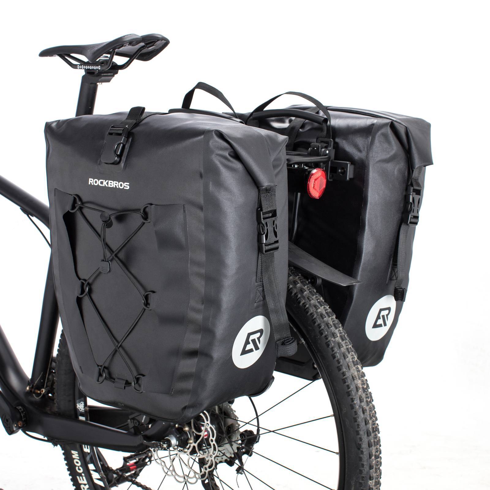 ROCKBROS 100 % wasserdichte Transporttaschen mit Netztasche 27L - Image 23