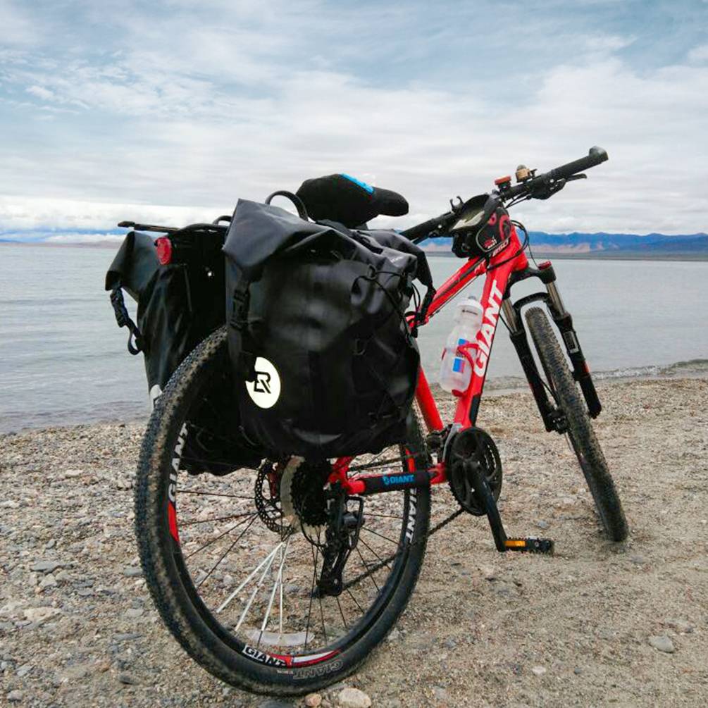 ROCKBROS 100 % wasserdichte Transporttaschen mit Netztasche 27L - Image 24