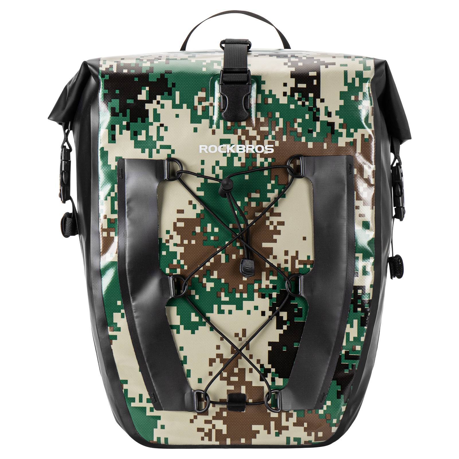 ROCKBROS 100 % wasserdichte Transporttaschen mit Netztasche 27L - Image 3