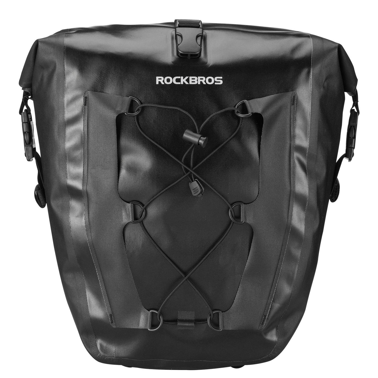 ROCKBROS 100 % wasserdichte Transporttaschen mit Netztasche 27L - Image 6