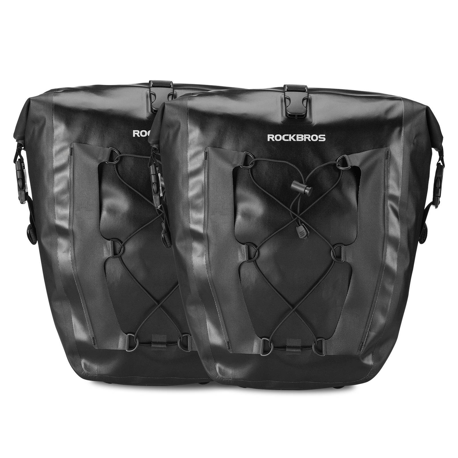 ROCKBROS 100 % wasserdichte Transporttaschen mit Netztasche 27L - Image 7