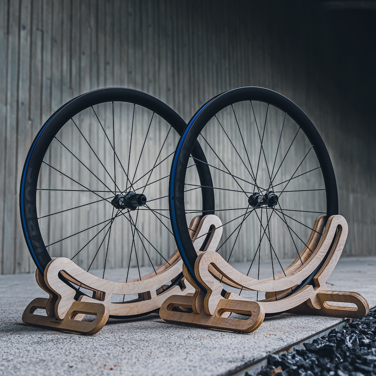 ROCKBROS 700C Carbon Laufradsatz 38mm Scheibenbremse Steckachse Laufrad Set für Rennrad - Image 3