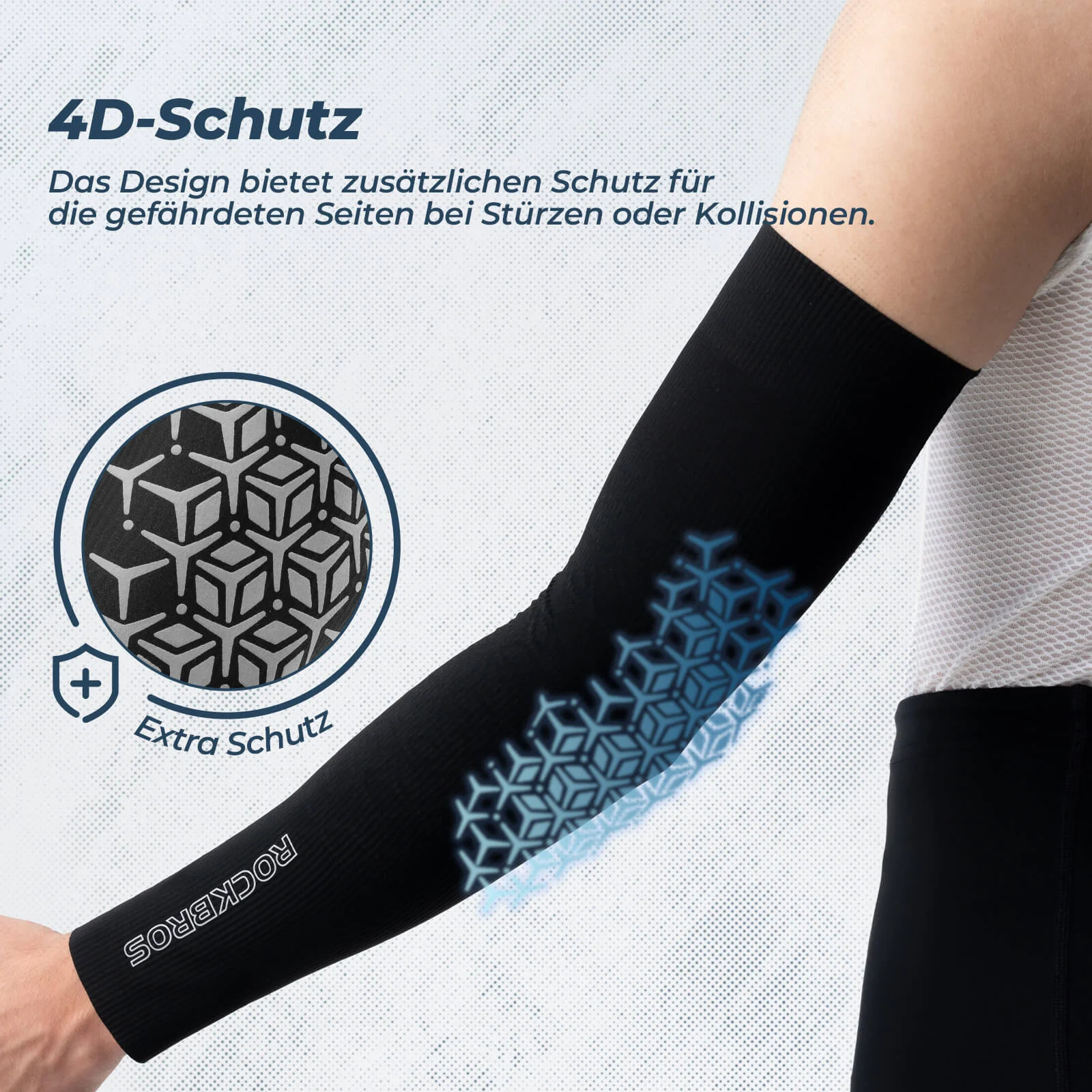 ROCKBROS Armlinge Arm Sleeve Sonnenschutz Kühles Gefühl Schnell Trocknend - Image 15
