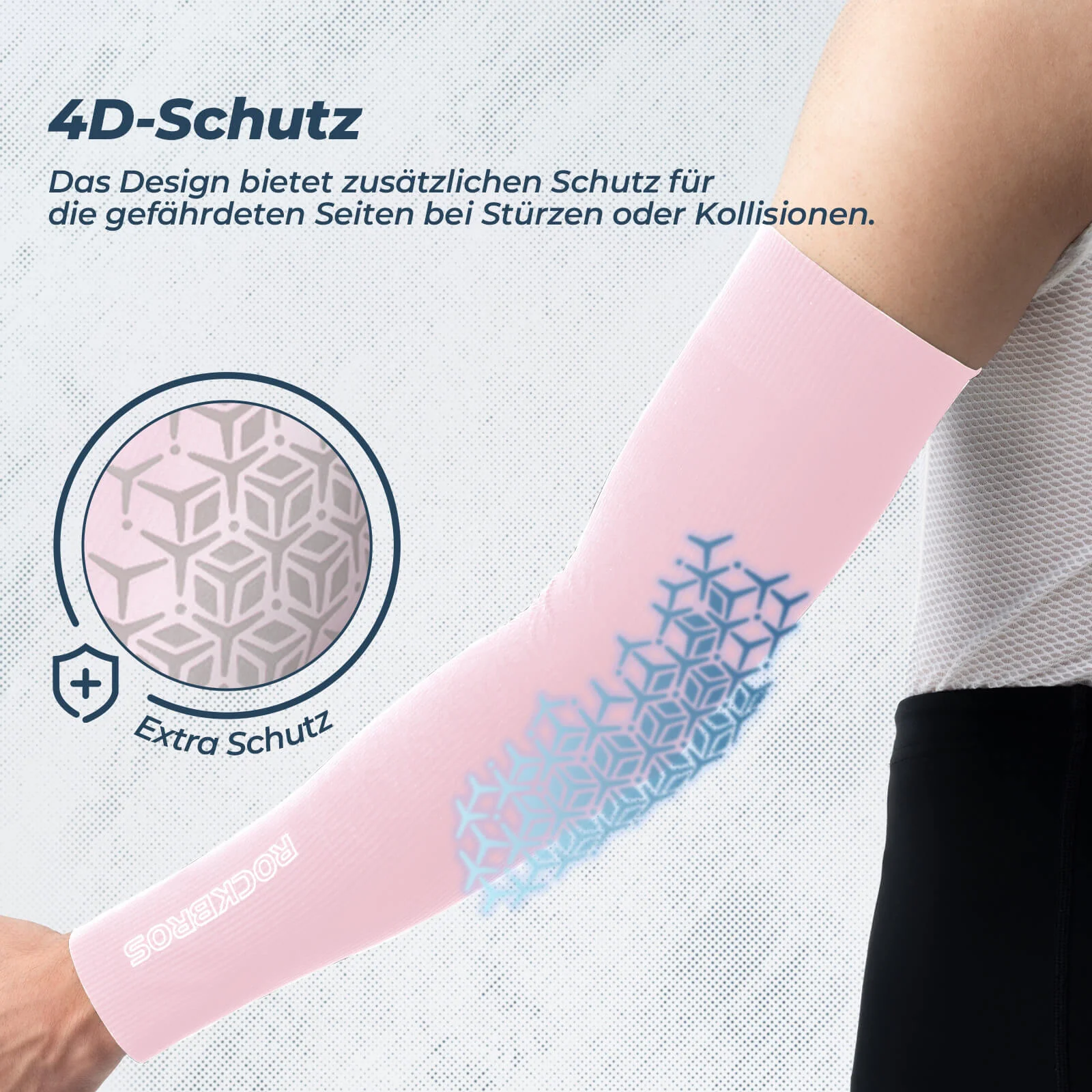 ROCKBROS Armlinge Arm Sleeve Sonnenschutz Kühles Gefühl Schnell Trocknend - Image 7