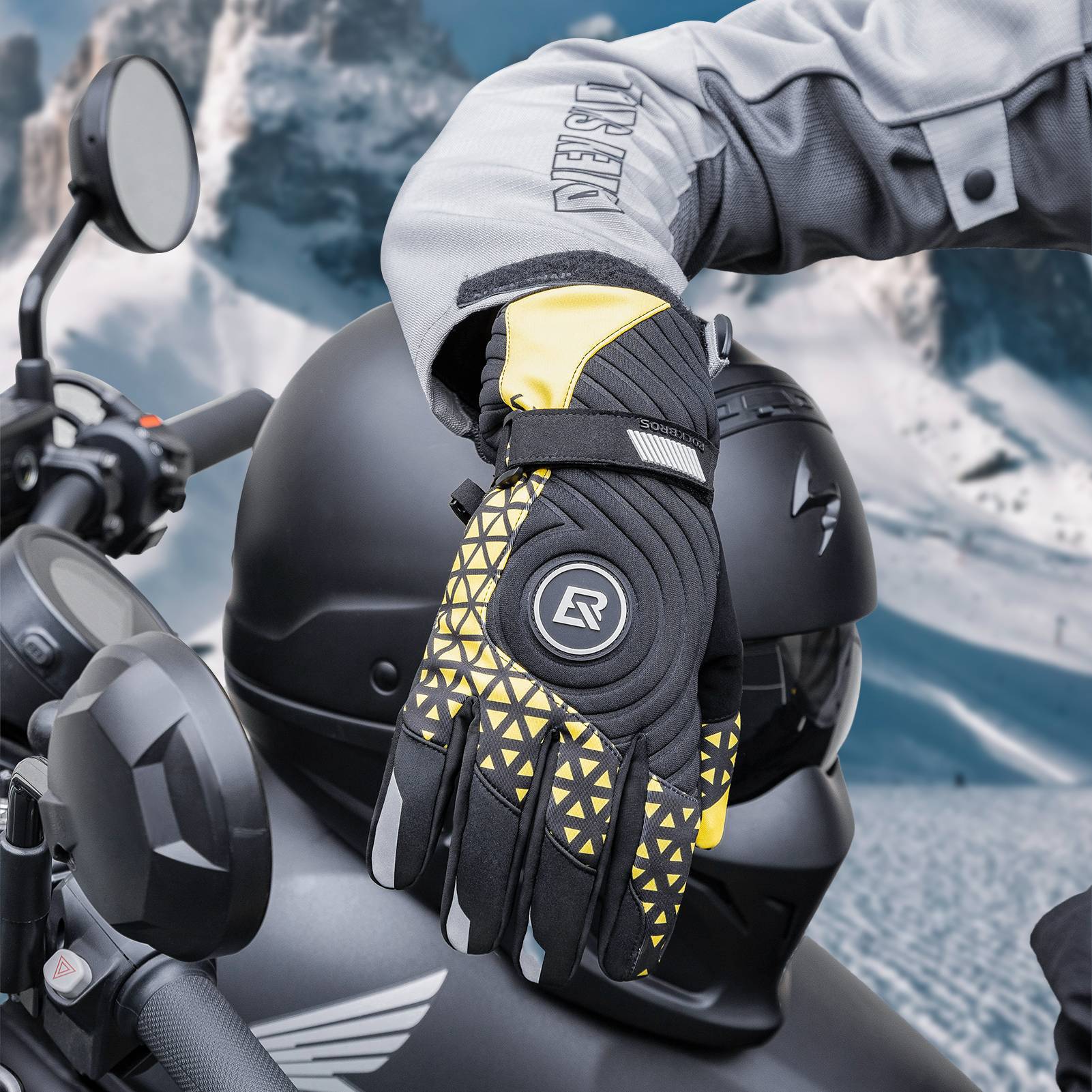 ROCKBROS Elektrische Beheizte Weste mit 3 Temperaturstufen für Herren/Damen - Image 8