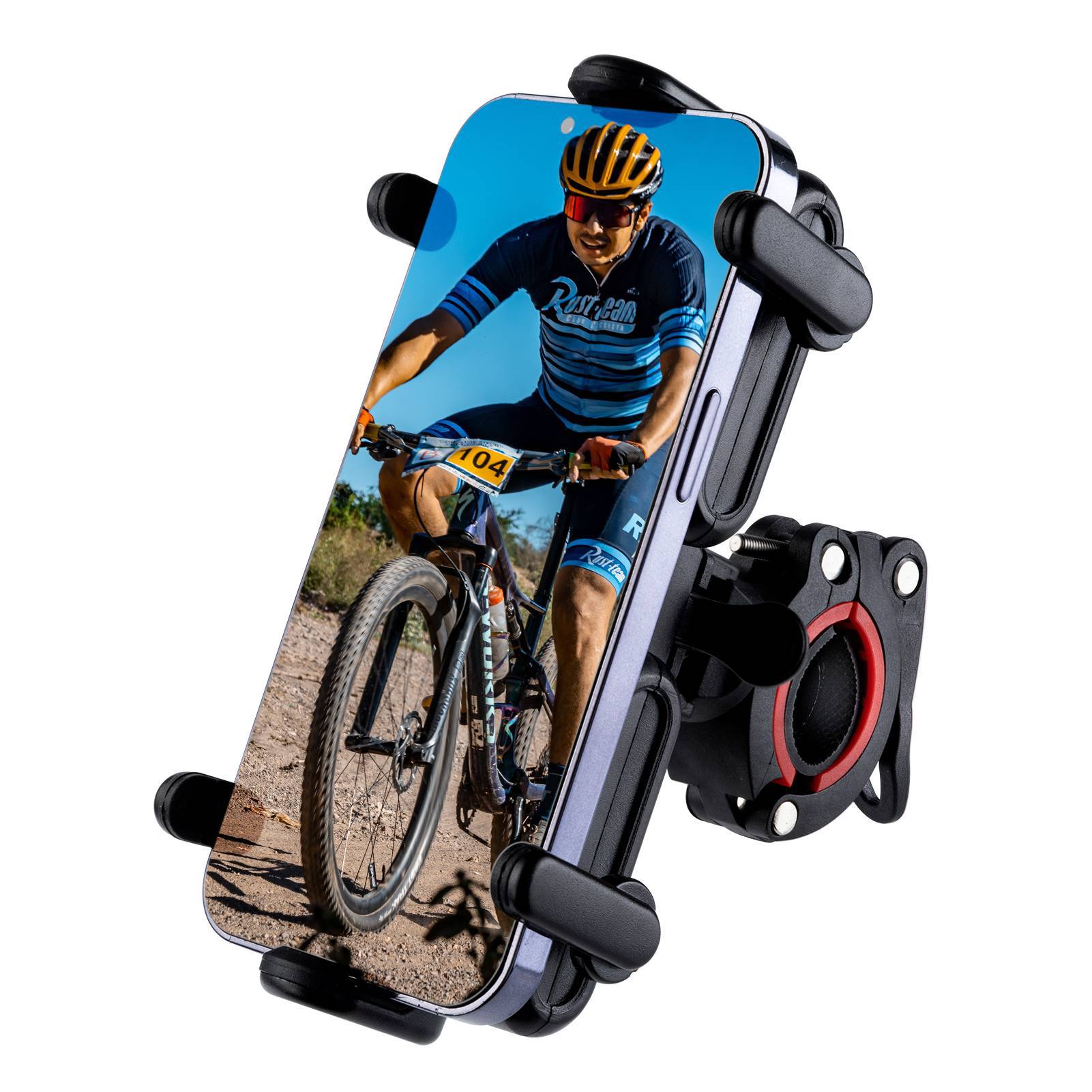 ROCKBROS Fahrrad Handyhalterung 360°Drehbar Motorrad Halterung - Image 11