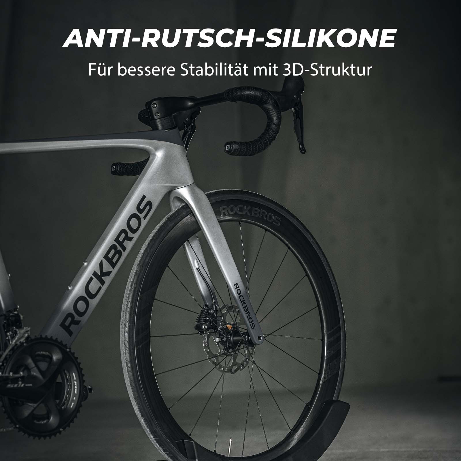 ROCKBROS Fahrrad Parkständer, verstellbare Fahrradständer für 26–80 mm - Image 5