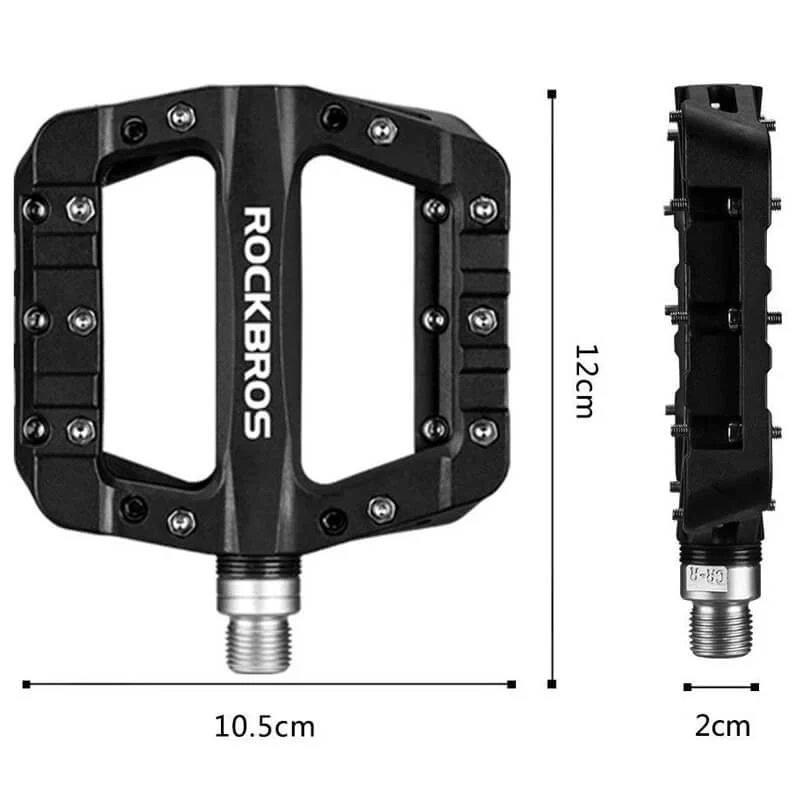 ROCKBROS Fahrradpedale 9/16 Zoll MTB Pedale mit 3 Bearing aus Nylon - Image 16