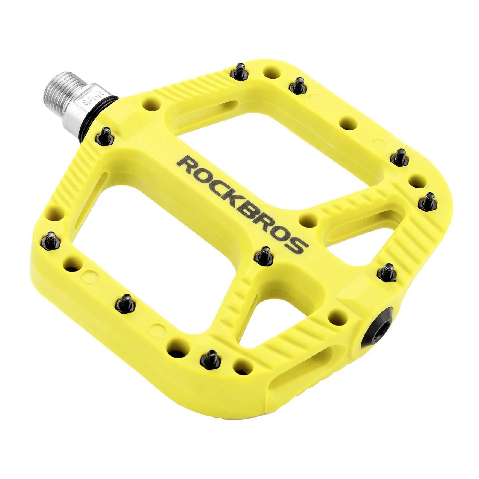 ROCKBROS Fahrradpedale Nylon Flat Pedale 9/16 Zoll mit 3 Bearing - Image 3