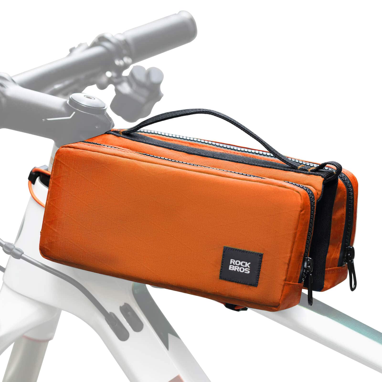 ROCKBROS Fahrradtasche Rahmentasche mit Schultergurt Oberrohrtasche - Image 3