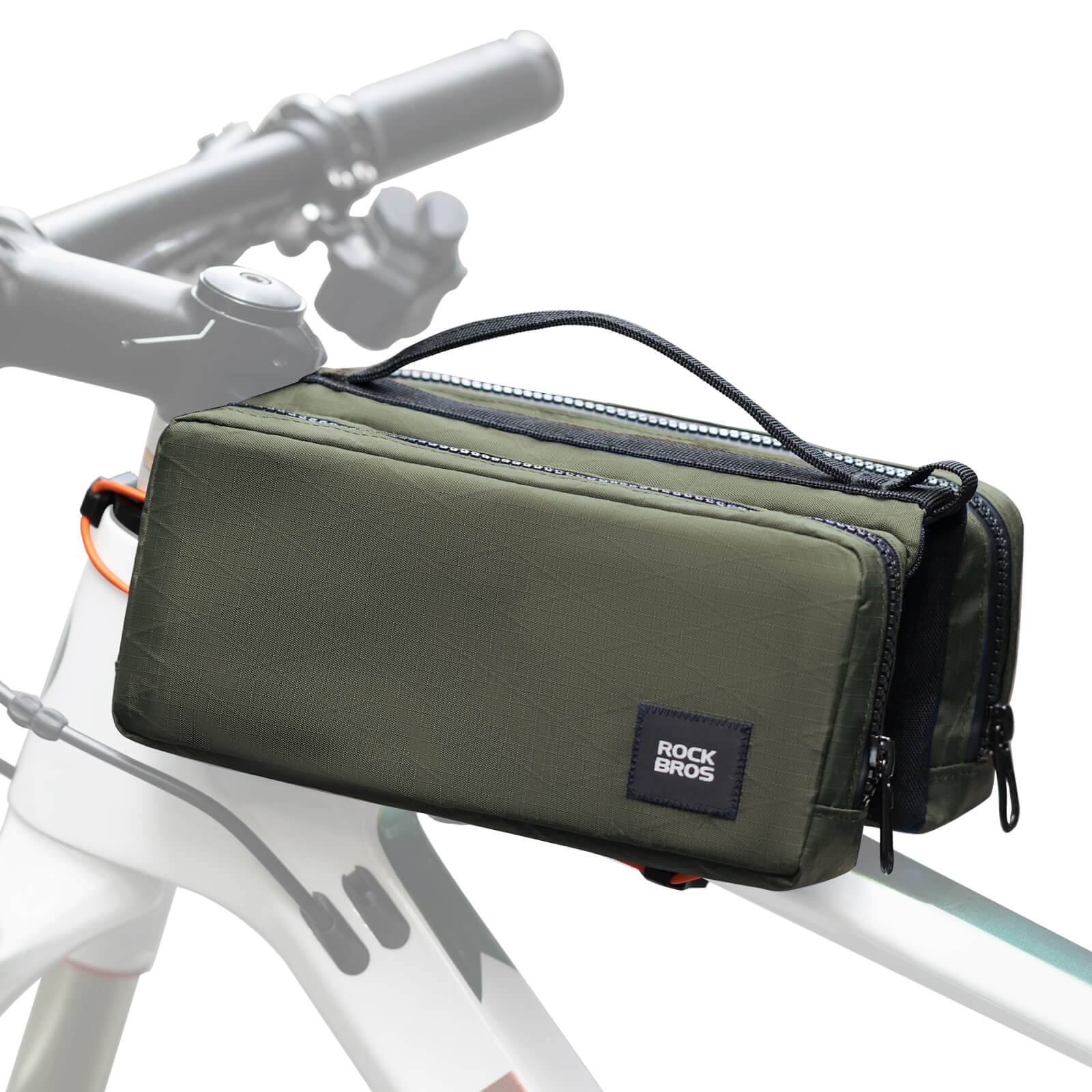 ROCKBROS Fahrradtasche Rahmentasche mit Schultergurt Oberrohrtasche - Image 5
