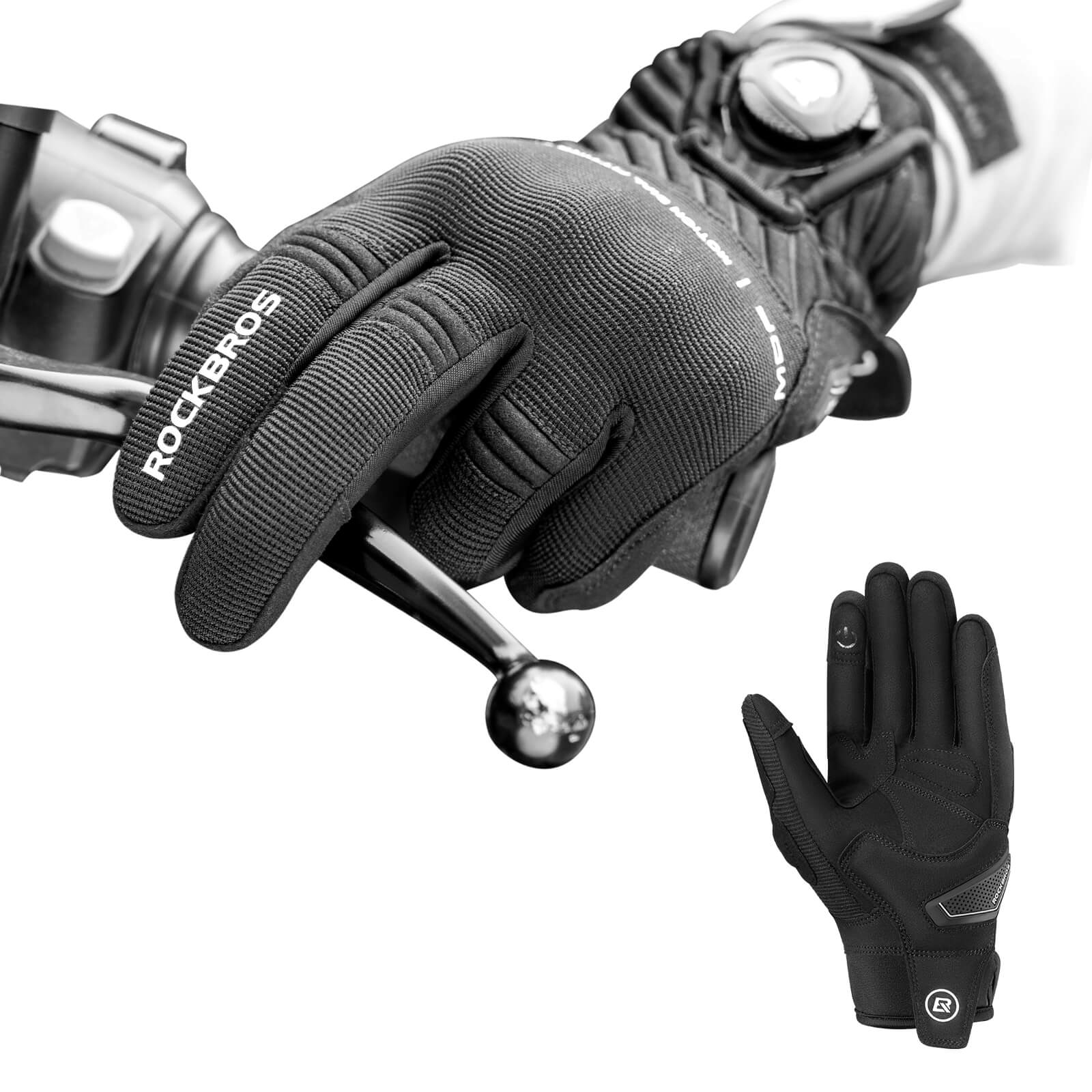ROCKBROS Motorradhandschuhe Atmungsaktiv Handschuhe Touchscreen - Image 2