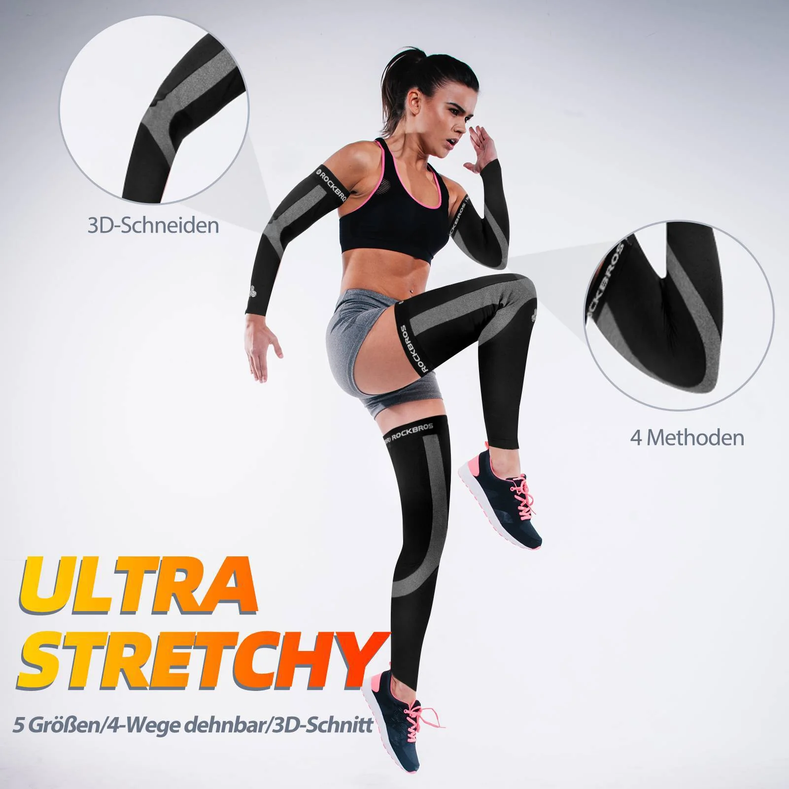 ROCKBROS Radsport Beinlinge Winter Beinwärmer für Damen & Herren - Image 4