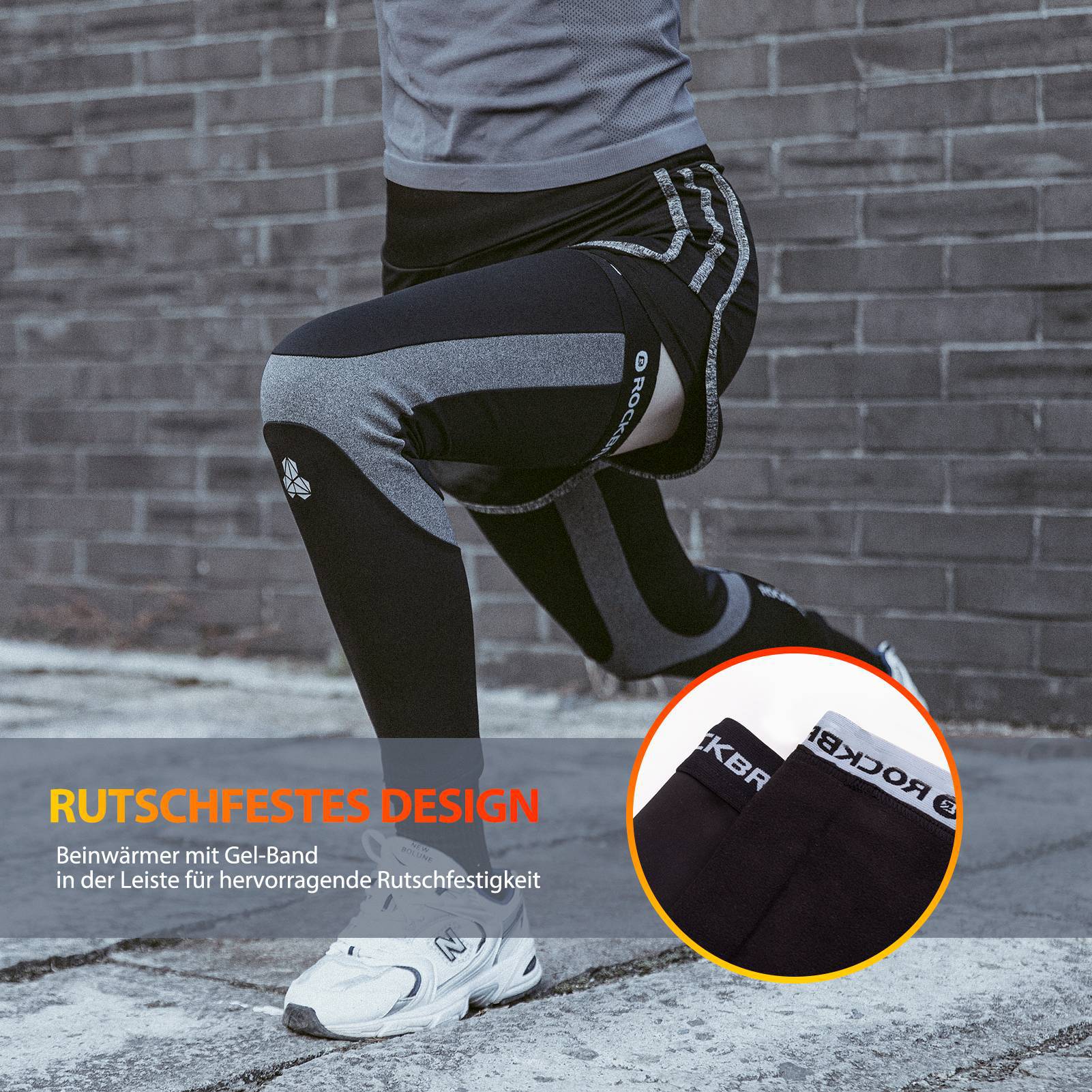 ROCKBROS Radsport Beinlinge Winter Beinwärmer für Damen & Herren - Image 6